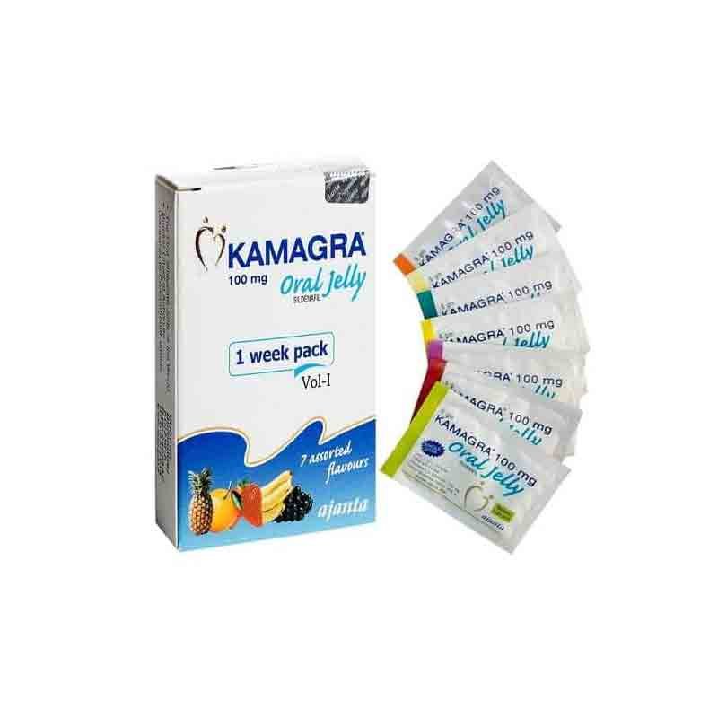 Kamagra Oral Jelly 100 mg Sildenafil