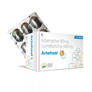 Arteheal L Artemether 80 mg Lumefantrine 480 mg