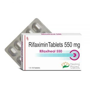 Rifaxiheal Rifaximin Tablets 550 Mg Bulk cargo Exporter India