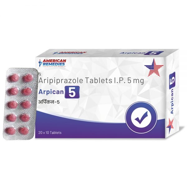 Arpican Aripoprazole Tablets IP 5 10 15 30 Mg Bulk cargo Exporter India